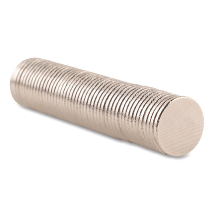 Matrix Magnets, Circles, Silver, 0.38" Diameter, 50/Pack
