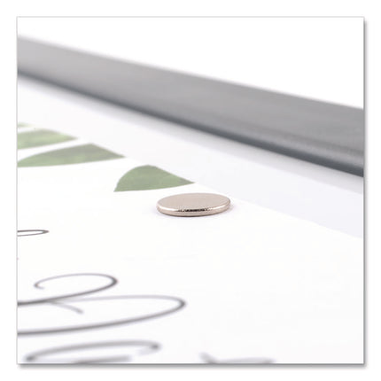 Matrix Magnets, Circles, Silver, 0.38" Diameter, 50/Pack