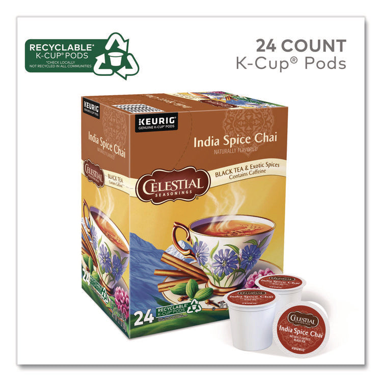 India Spice Chai Tea K-Cups, 24/box