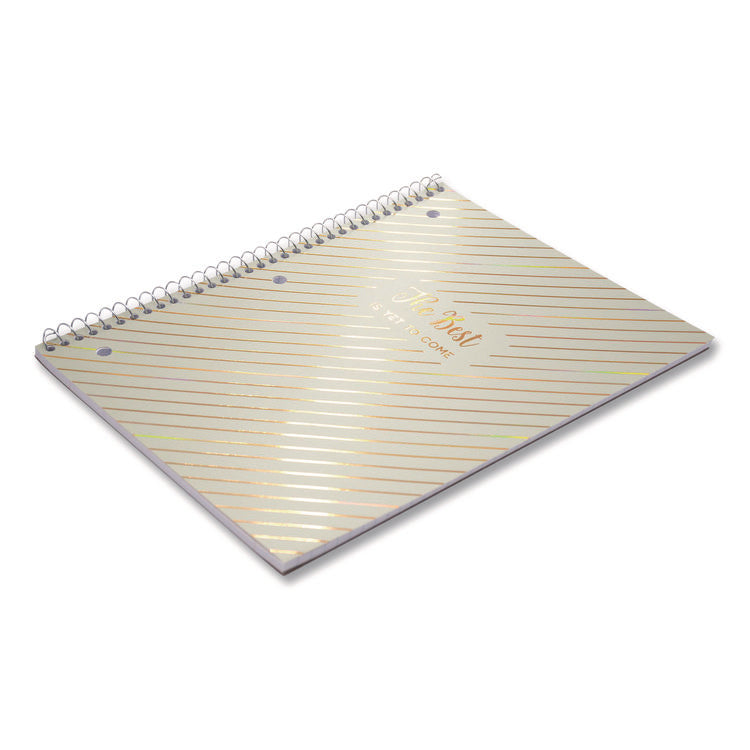 1-Subject Notebook, Medium/College Rule, Assorted Haze Cover Colors, (50) 10.5 x 8 Sheets, 3/Pack