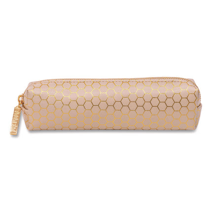 Pencil Case, 8.07 x 2.36 x 2.55, Taupe, 6/Pack