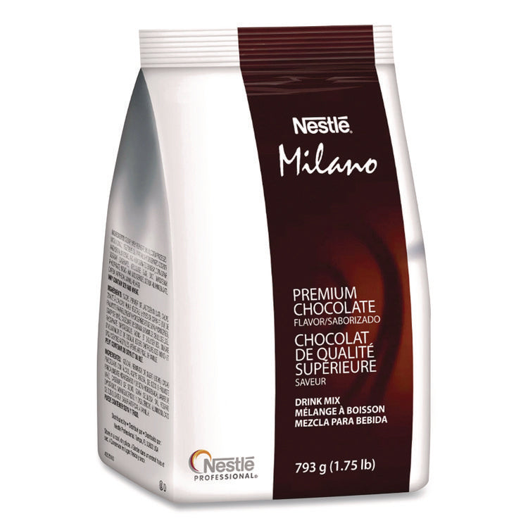 Milano Premium Chocolate Hot Cocoa Mix, 28 oz Packet, 4/Carton