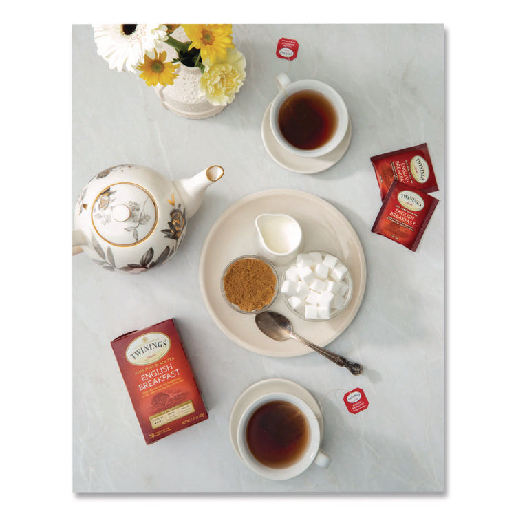 Tea Bags, English Breakfast, 3.53 oz, 50/Box