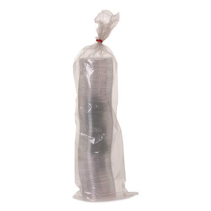GreenStripe Cold Cup Sip Lids, Fits 9 oz/12 oz to 24 oz Cold Cups, Plastic, Clear, 1,000/Carton