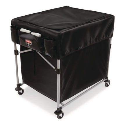 Storage/trash Compartment Cover, Cloth, Black
