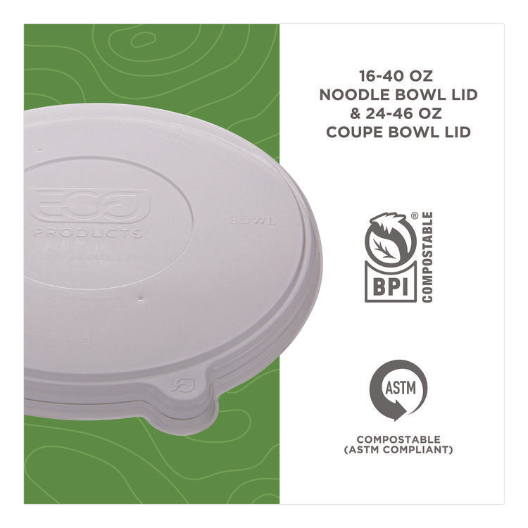 Worldview 100 Percent Recycled Content Lid, 7.93" Diameter x 0.6" h, Clear, 400/Carton