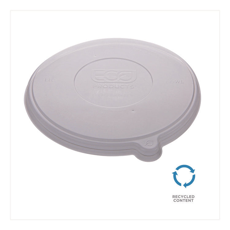 Worldview 100 Percent Recycled Content Lid, 7.93" Diameter x 0.6" h, Clear, 400/Carton