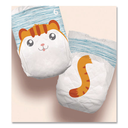 Premium Jumbo Diapers, Size 6, 35 Lbs And Up, 92/carton