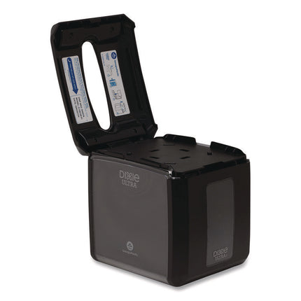 Tabletop Napkin Dispenser, 6.1 x 7.6 x 7.2, Black