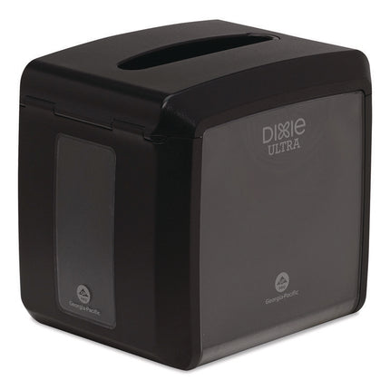 Tabletop Napkin Dispenser, 6.1 x 7.6 x 7.2, Black