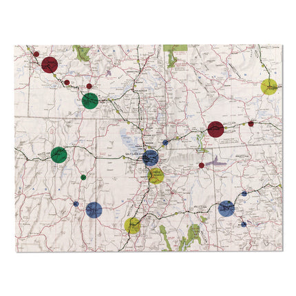 Handwrite-Only Self-Adhesive "See Through" Removable Round Color Dots, 0.25" dia, Assorted, 216/Sheet, 4 Sheets/Pack, (5796)