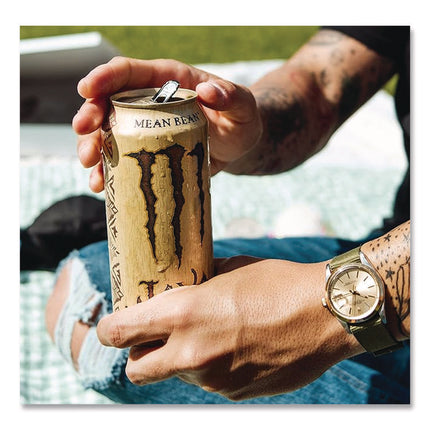 Java Monster Cold Brew Coffee, Mean Bean, 15 oz Can, 12/Pack