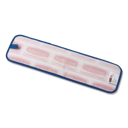 Microfiber Wet Mop Pad, 18", Blue