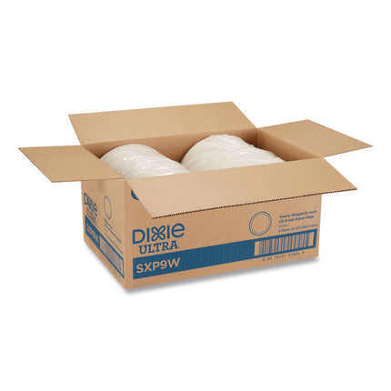 Heavy-Weight Paper Plates, 8.5" dia, 125/Pack, 4 Packs/Carton