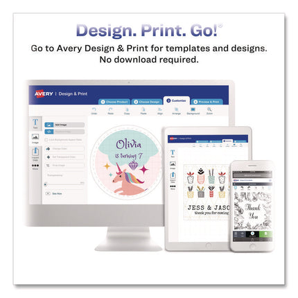 Removable Multi-Use Labels, Inkjet/laser Printers, 1.5 X 4, White, 3/sheet, 50 Sheets/pack, (5452)