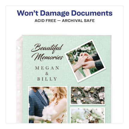 Top-Load Sheet Protector, Economy Gauge, Letter, Semi-Clear, 100/box