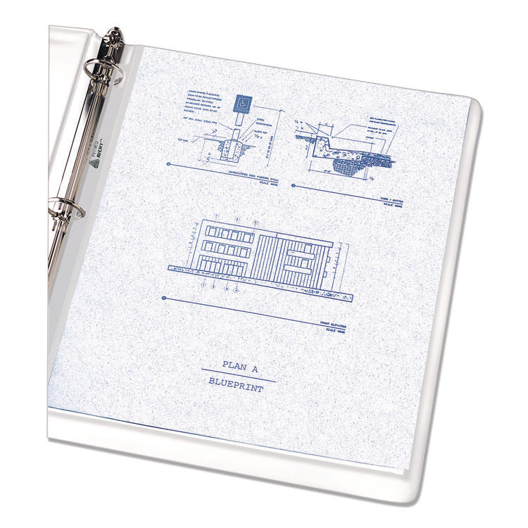 Top-Load Sheet Protector, Economy Gauge, Letter, Semi-Clear, 100/box