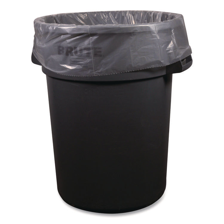 Low-Density Waste Can Liners, 45 gal, 0.9 mil, 40 x 46, Clear, Perforated Roll, 100/Carton