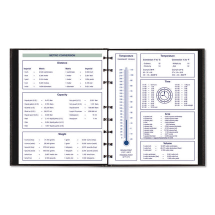 Plan and Link Weekly Appointment Planner, 9.25" x 7.25", Black Cover, 12-Month (Jan to Dec): 2025