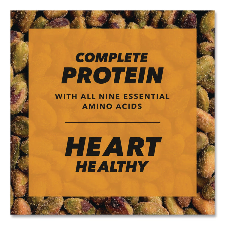 No Shells Honey Roasted Pistachios, 2.25 oz Bags, 8/Box