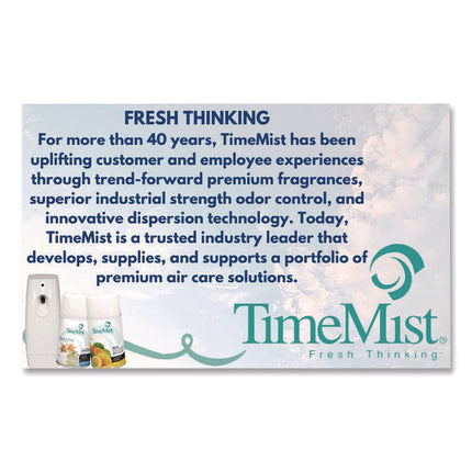 Premium Metered Air Freshener Refill, Caribbean Waters, 7.1 oz Aerosol Spray