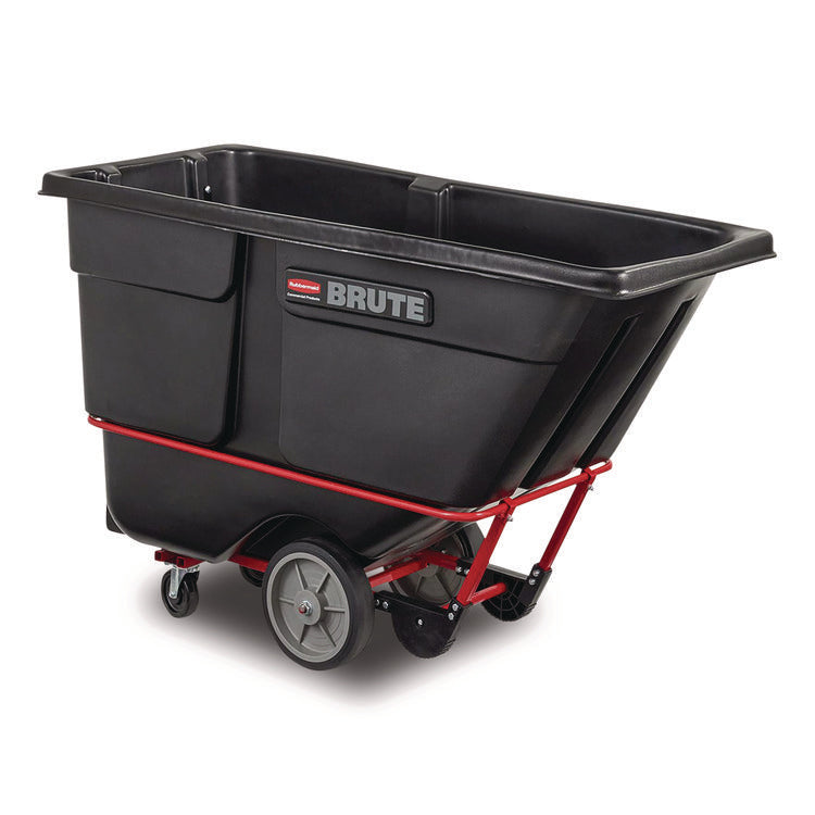 5-Inch Swivel Plate Caster, 4.5" x 3.75" Plate Stem, Black