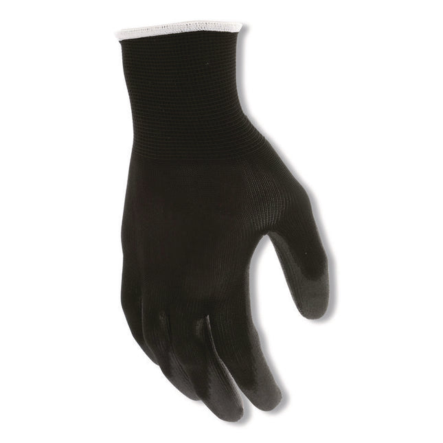 Work Gloves, Black, X-Large, Dozen