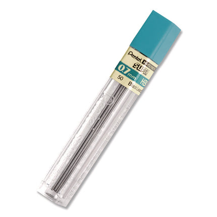Super Hi-Polymer Lead Refill, 0.7 mm, HB, Black, 36/Pack