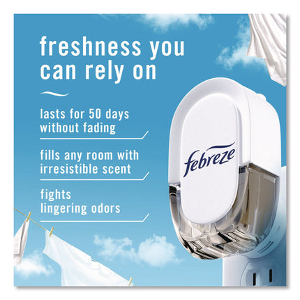 PLUG Air Freshener Refills, Mountain/Ocean/Rainforest, 2.63 oz, 3/Pack, 6 Packs/Carton