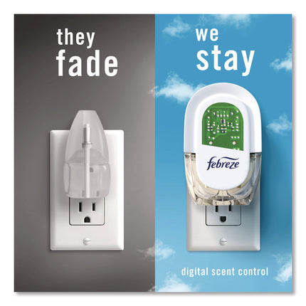 PLUG Air Freshener Refills, Mountain/Ocean/Rainforest, 2.63 oz, 3/Pack, 6 Packs/Carton