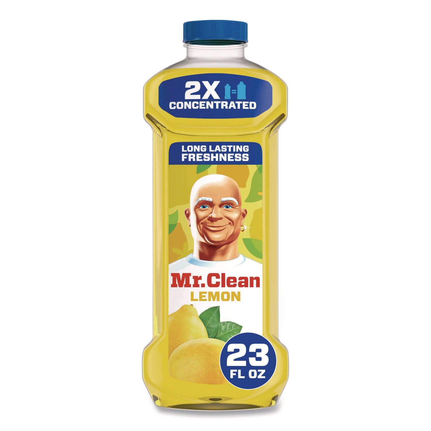 Multi-Surface Antibacterial Cleaner, Lemon Scent, 23 oz Bottle, 6/Carton