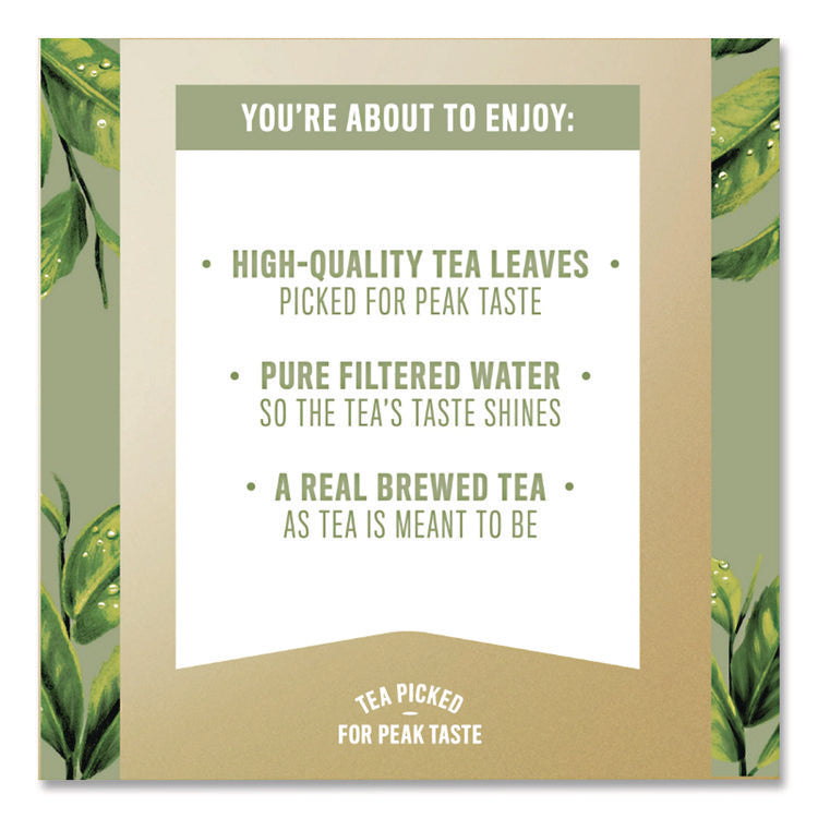 Zero Sugar Sweet Tea, 18.5 oz Bottle,12/Carton