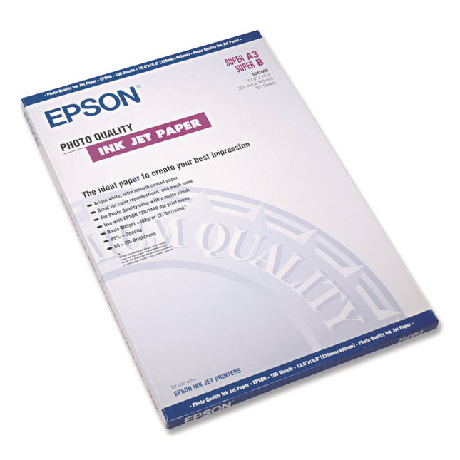 Matte Presentation Paper, 4.9 Mil, 13 X 19, Matte Bright White, 100/pack