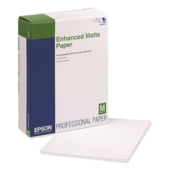 Ultra Premium Matte Presentation Paper, 10 Mil, 8.5 X 11, Matte White, 250/pack
