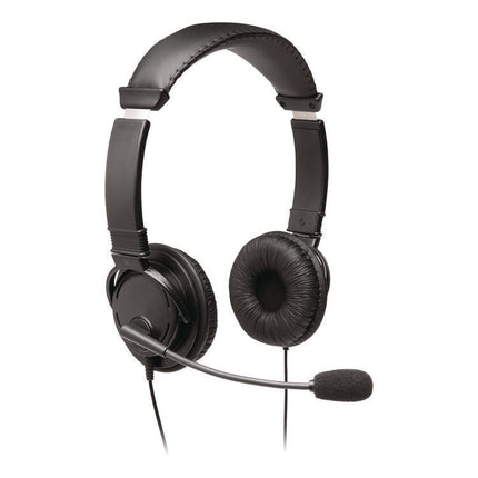 Hi-Fi Headphones with Microphone, Black