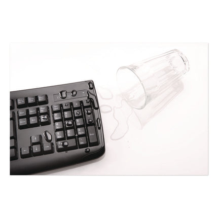 Pro Fit Wireless Desktop Set, 2.4 GHz, 6 ft, Black