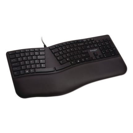 Pro Fit Ergo Wired Keyboard, Black