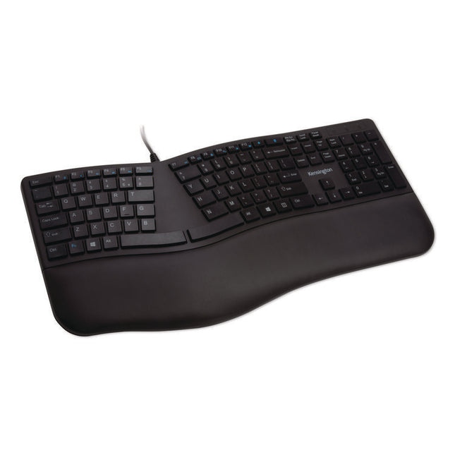 Pro Fit Ergo Wired Keyboard, Black