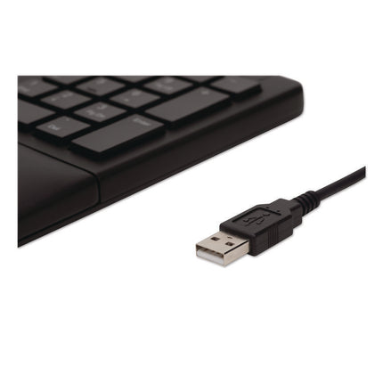 Pro Fit Ergo Wired Keyboard, Black