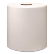 Light Duty Cleaning Cloth, Giant Roll, 1-Ply, 9 x 12.4, White, 1,450 Sheet Roll/Carton