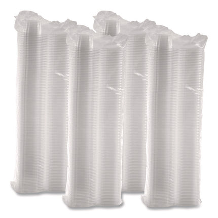 ClearPac SafeSeal Tamper-Resistant, Tamper-Evident Containers, 3.72 x 4.2 x 1.97, Clear, Plastic, 400/Carton