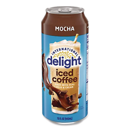 Iced Coffee, Mocha, 15 oz Can, 12/Carton