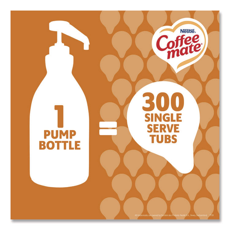 Liquid Creamer Pump Bottle, Salted Caramel Chocolate, 1.5 L Pump Bottle, 2/Carton