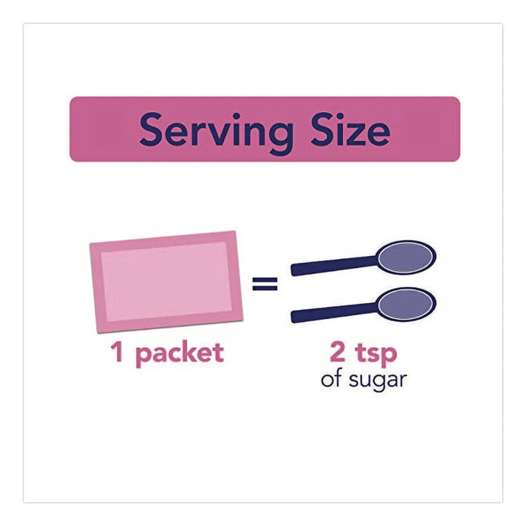 Pink Saccharin Artificial Sweetener, 0.04 oz Packet, 400/Box