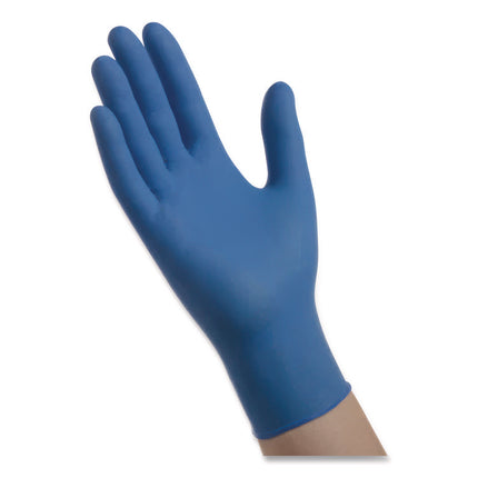 N5101 SERIES POWDERED NITRILE GLOVES, X-LARGE, BLUE, 100/BOX