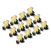 Kev Seamless Knit Kevlar Gloves, Medium, Yellow/black, 12 Pairs