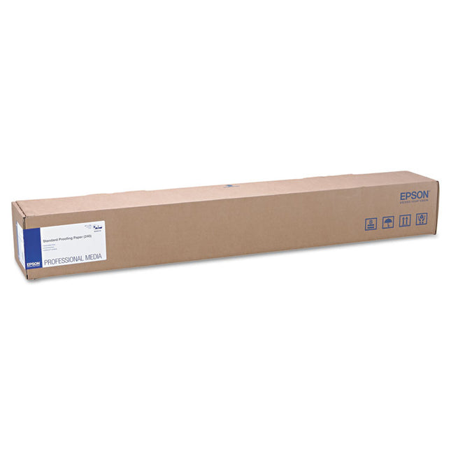 Standard Proofing Paper Roll, 9 Mil, 44" X 100 Ft, Semi-Matte White