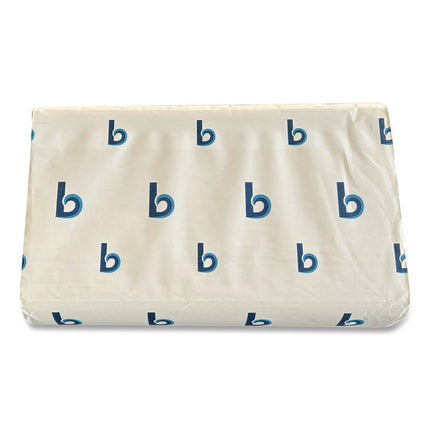 Structured Multifold Towels, 1-Ply, 9 x 9.5, White, 250/Pack, 16 Packs/Carton