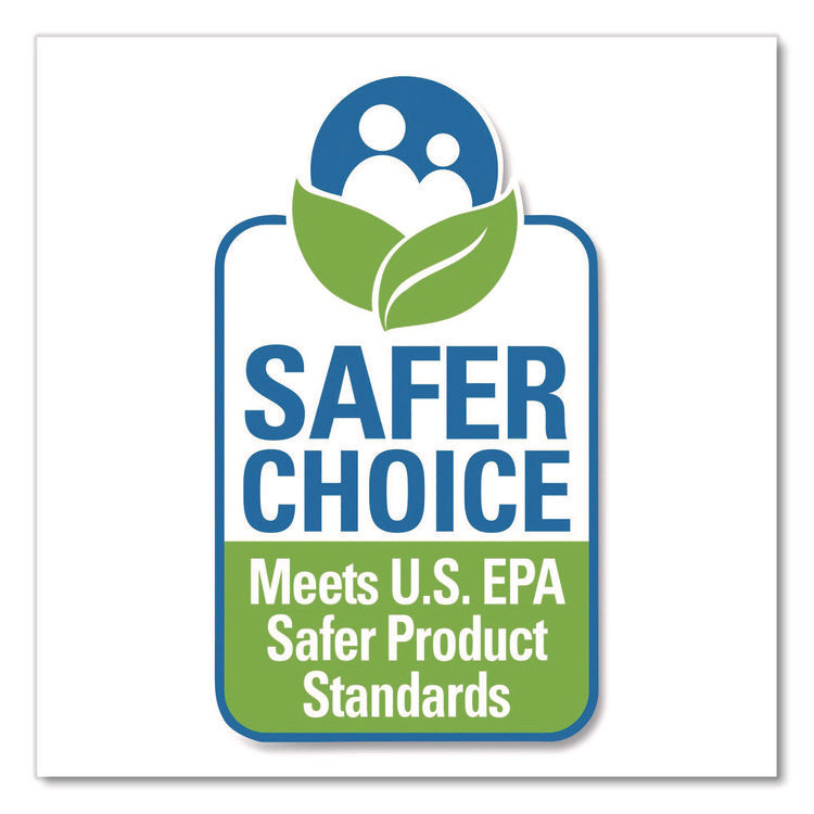 Concentrated Low Foam Industrial Floor Cleaner, Lemon Scent, 1 gal Bottle, 4/Carton