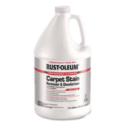 Professional Carpet Stain Remover Plus Deodorizer, Lemon Scent, 1 gal Jug, 4/Carton